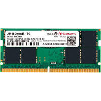 Модуль памяти для ноутбука SoDIMM DDR5 16GB 4800 MHz JetRam Transcend (JM4800ASE-16G) h