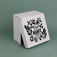Подарочная Коробка для набора пасхальных шоколадных яиц 200*200*100 мм