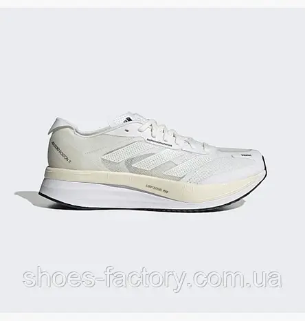 Кросівки ADIDAS ADIZERO BOSTON 11 RUNNING SHOES WHITE GY2586 (Оригінал) 44р., фото 1