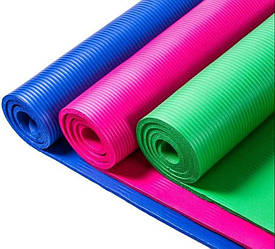 Килимок для йоги та фітнесу NBR 180*60*10 ( 25415-15) фіолетовий йога мат