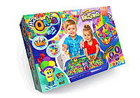 Набор для творчества Danko Toys 3в1 Big creative box ORBK-01-01-UK,кинетический песок,тесто для лепки,орбизы