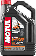 Масло в двигун снігохода Motul Snowpower 4T 0W40, 4л
