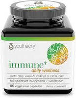 Immune+ Daily Wellness Youtheory, 60 капсул