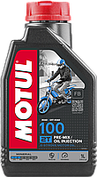 Масло моторное для мототехники Motul 100 2T, 1л