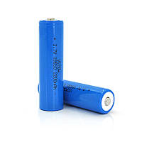 Акумулятор 18650 Li-Ion Vipow ICR18650 TipTop, 2200mAh, 3.7V, Blue Q50/500 p