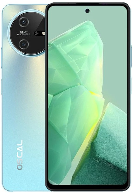 Смартфон Oscal Tiger 12 12/256 GB Dual Sim Cerulean Blue