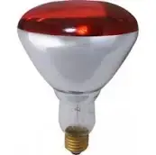Лампа ИКЗК 250 Ват (дзеркальна лампа інфрачервона) лампочка для обігріву тварин