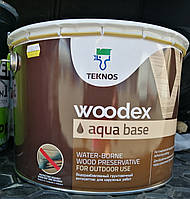 Антисептик-грунт Woodex Aqua Base Teknos на воде, 3л