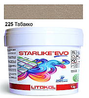 Эпоксидная затирка Litokol Starlike EVO 225 табакко 1 кг (STEVOTBC0001)