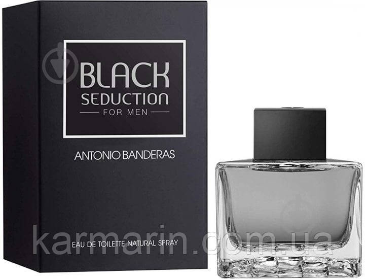 Чоловіча туалетна вода Antonio Banderas Black Seduction 100 мл Блек Седакшн