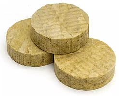 Заглушка з вати базальтової мінеральної Wkret-met EDM для утеплення фасаду під фрезу діаметр 67мм товщина 18-20мм упак 200 штук