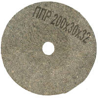 Круг полірувальний повстяний Polystar Abrasive ППР 200х30х32
