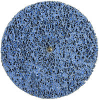 Круг зачисний без основи синій (корал) середня жорсткість Polystar Abrasive d-150 мм