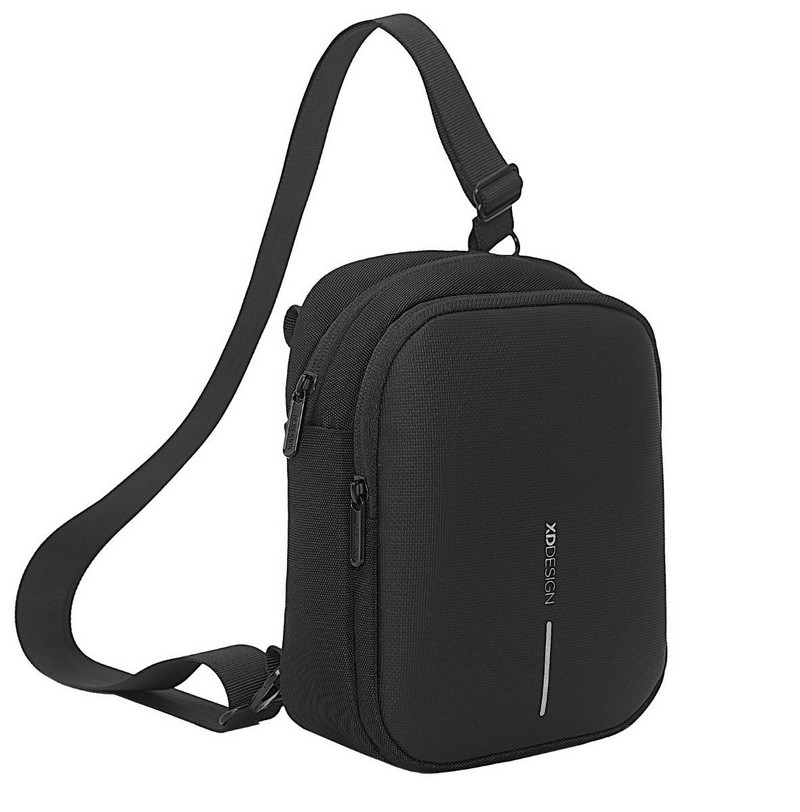 Городская сумка через плечо XD Design Boxy Sling Crossbody, черная (P705.951)