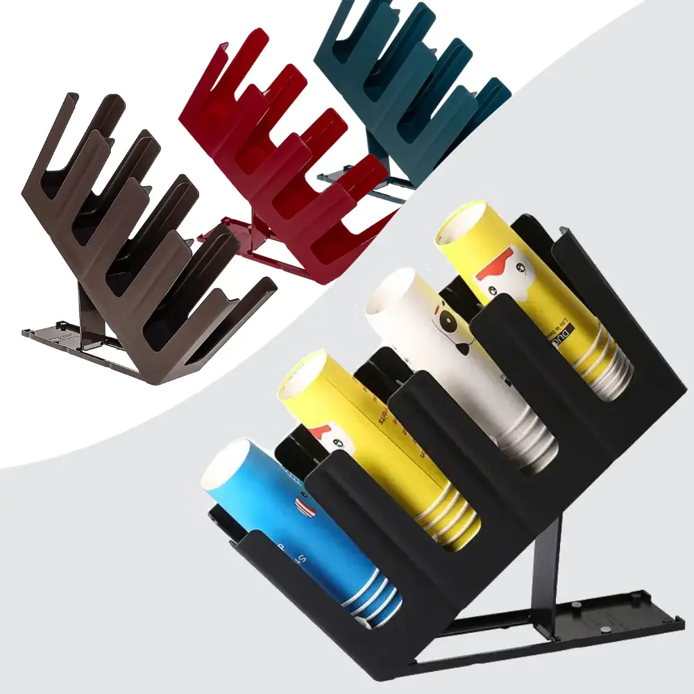 Диспенсер для склянок з підставкою 45х24х12 см Органайзери для бару Органайзер для склянок та кришок