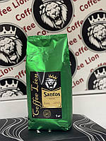 Кава Coffee Lion Brazil Santos Зеленая