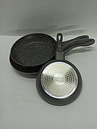 Набір сковорідок Cheffinger CF-FA03 Silver з антипригарним покриттям, фото 4