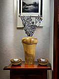 Ваза інтер'єрна для сухоцвітів (горіх, клен), фото 5