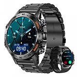 Розумний смарт годинник Smart Delta K52 (2 ремінці) Чорний, фото 3