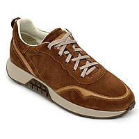 Женские замшевые кроссовки коричневого цвета на шнуровке Sergio Billini 10406-280 размер 38