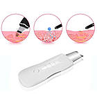 Ультразвуковий апарат для чищення обличчя MGE-008 / Прилад для чищення обличчя / Скрабер для чищення пор, фото 4