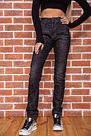 Жіночі джинси прямого крою, грифельний колір, 182R1409-1