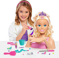 Барбі голова манекен для зачісок Barbie Unicorn Party 26-piece Deluxe Styling Head