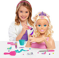 Барби голова манекен для причесок Barbie Unicorn Party 26-piece Deluxe Styling Head