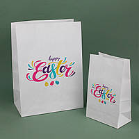 Пасхальные бумажные пакеты для куличей 320*150*380 праздничные подарочные пакеты Упаковка для куличей