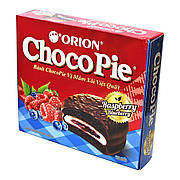 Чоко пай ChocoPie Orion смак чорниці та малини 360 гр. 12шт. Корея