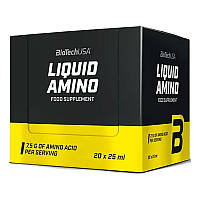 Комплекс аминокислот BioTech USA Liquid Amino (20 x 25 мл, апельсин)