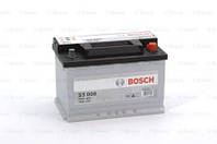 АККУМУЛЯТОР BOSCH S3, 70AH, EN640, ПРАВЫЙ "+"