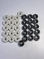 Фішки для гри нарди зі смоли 27×12мм Лев, фото 4