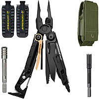 Набір Мультитул Leatherman Mut/Molle 833084+Подовжувач бітотримача + Комплект біт Bit Kit 2 половини