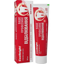 Зубна паста з вибілювальними кристалами Coolbright Whitening Professional Whiter Teeth In 15 Days, 100 мл