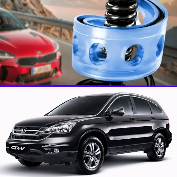 Автобафери силіконові на передні пружини Honda CRV I 1995-2002 (проставки, подушки пружини)