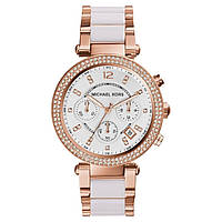 Жіночий годинник Michael Kors Women's Parker Chronograph Two-Tone Stainless Steel Watch