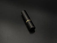 Портативный мини-флакон для духов для путешествий. Цвет черный. 100х23мм / 10мл