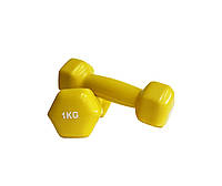 Гантели для фитнеса виниловые 1 кг Fitnessport VDD-01-1k цена за 2 шт