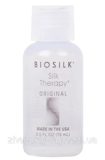 BioSilk Silk Therapy Original Silk Treatment - рідкий шовк для волосся 15 мл