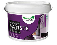 Латексная интерьерная краска для стен и потолков Green Line Interior Batiste 1л