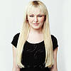 Натуральне Слов'янське Волосся на Капсулах 60 см 100 грам, Блонд Ультра №1001, фото 6
