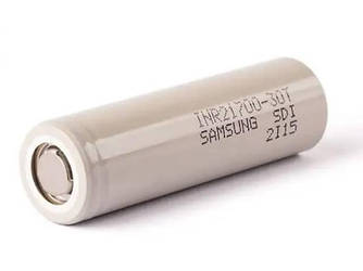 Акумулятор Samsung INR21700-30Т Li-Ion 3000mAh (Сірий)