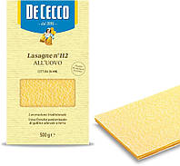 Лазань De Cecco Lasagne n.112 500 г