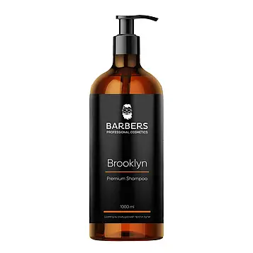 Шампунь для чоловіків проти лупи Barbers Brooklyn 1000 мл