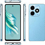 Смартфон TECNO Spark 20 8/256GB (KI5n) Magic Skin Blue, фото 3