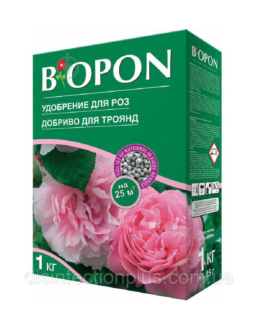 Добриво гранульоване для троянд Biopon 1 кг