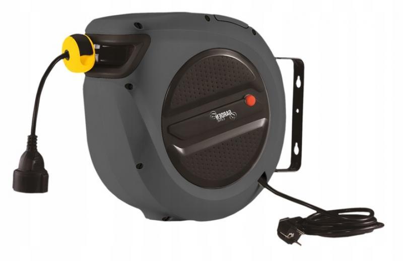 Подовжувач на котушці з автоматичним змотування 20м GardenLine ZHO9746