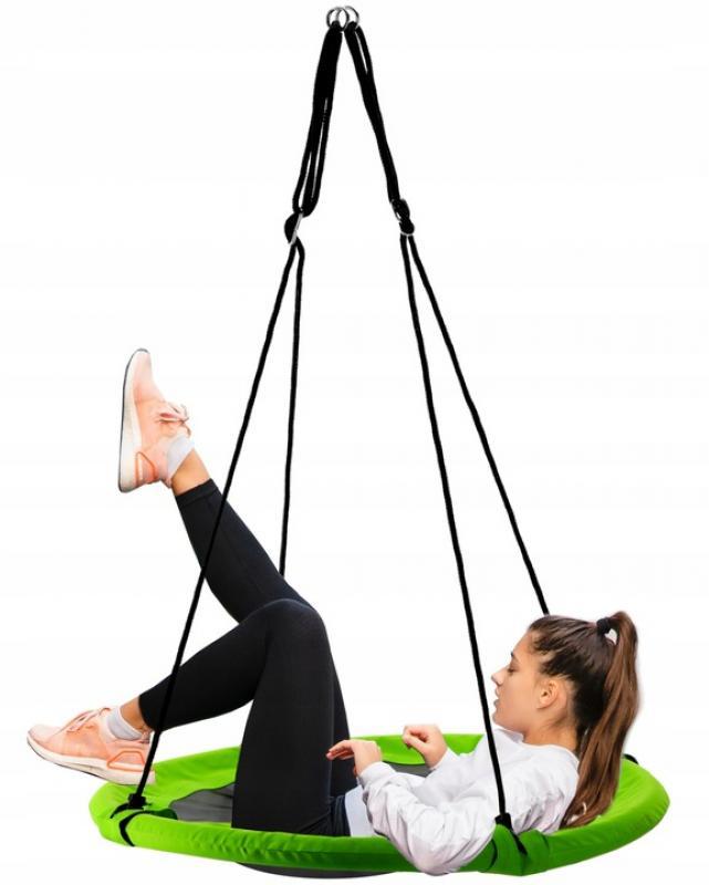 Гойдалка підвісна ,гніздо лелеки 100 см GardenLine HAM5191 150 кг навантаження, для дітей і дорослих, фото 1