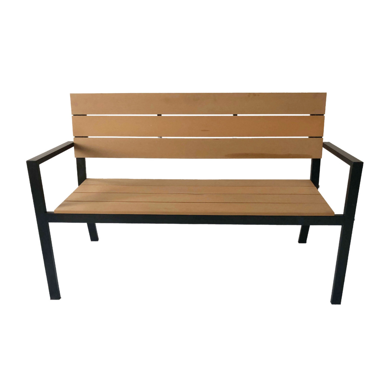 Лавка садова, паркова 118х54х77 см GardenLine MEB0810 коричнева